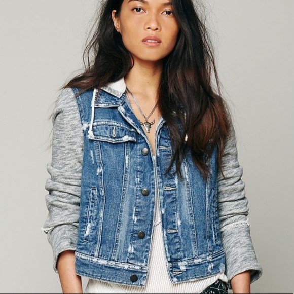 Free People Jackets & Blazers - Free People Jean Jacket
